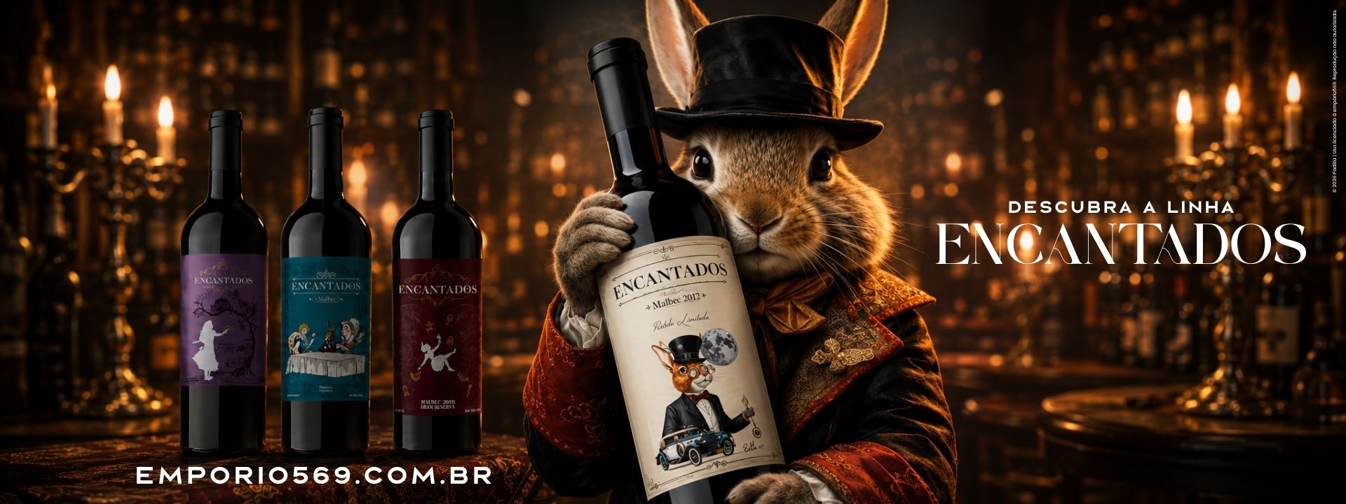 Encantados: uma viagem pelo País das Maravilhas em forma de vinho